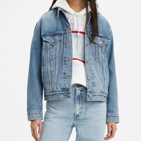 *SOLD*Levi's trucker Jean jacket Size S NWT - Picture 5 of 12